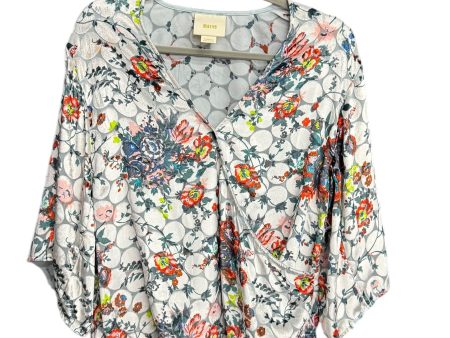 Top Short Sleeve By Maeve In Floral Print, Size: Xs Online Hot Sale