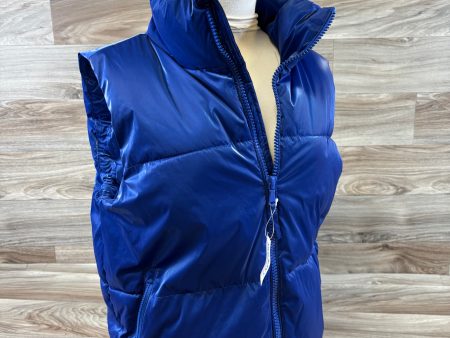 Vest Puffer & Quilted By Old Navy In Blue, Size: S Sale