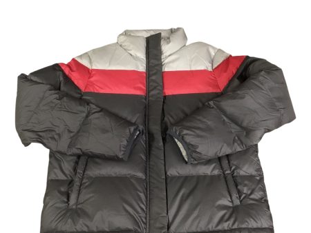 Jacket Puffer & Quilted By Cma In Grey & Red, Size: M Cheap